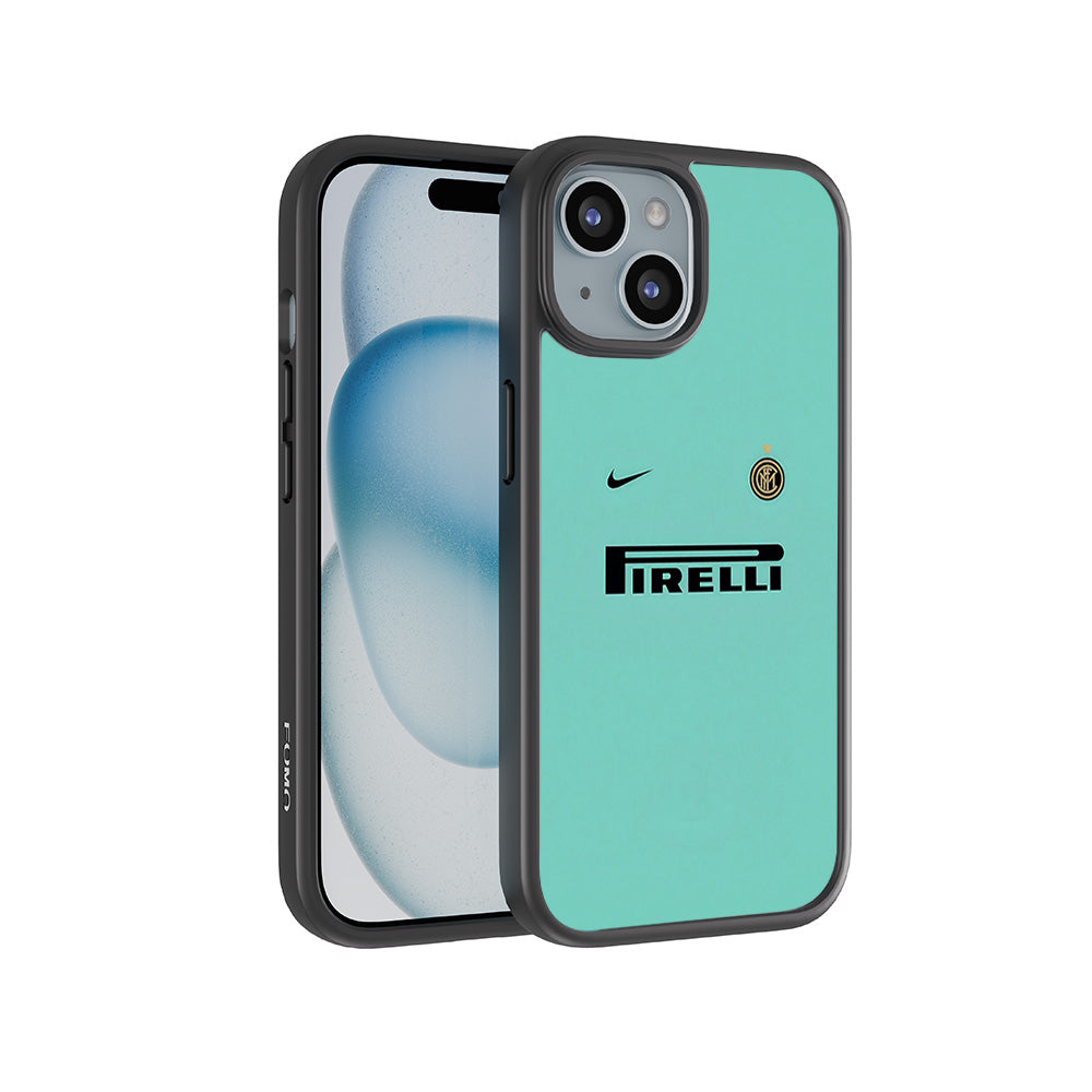 Pirelli Green 3D Skin with Shockguard Armour Magsafe Case for Apple iPhone 15