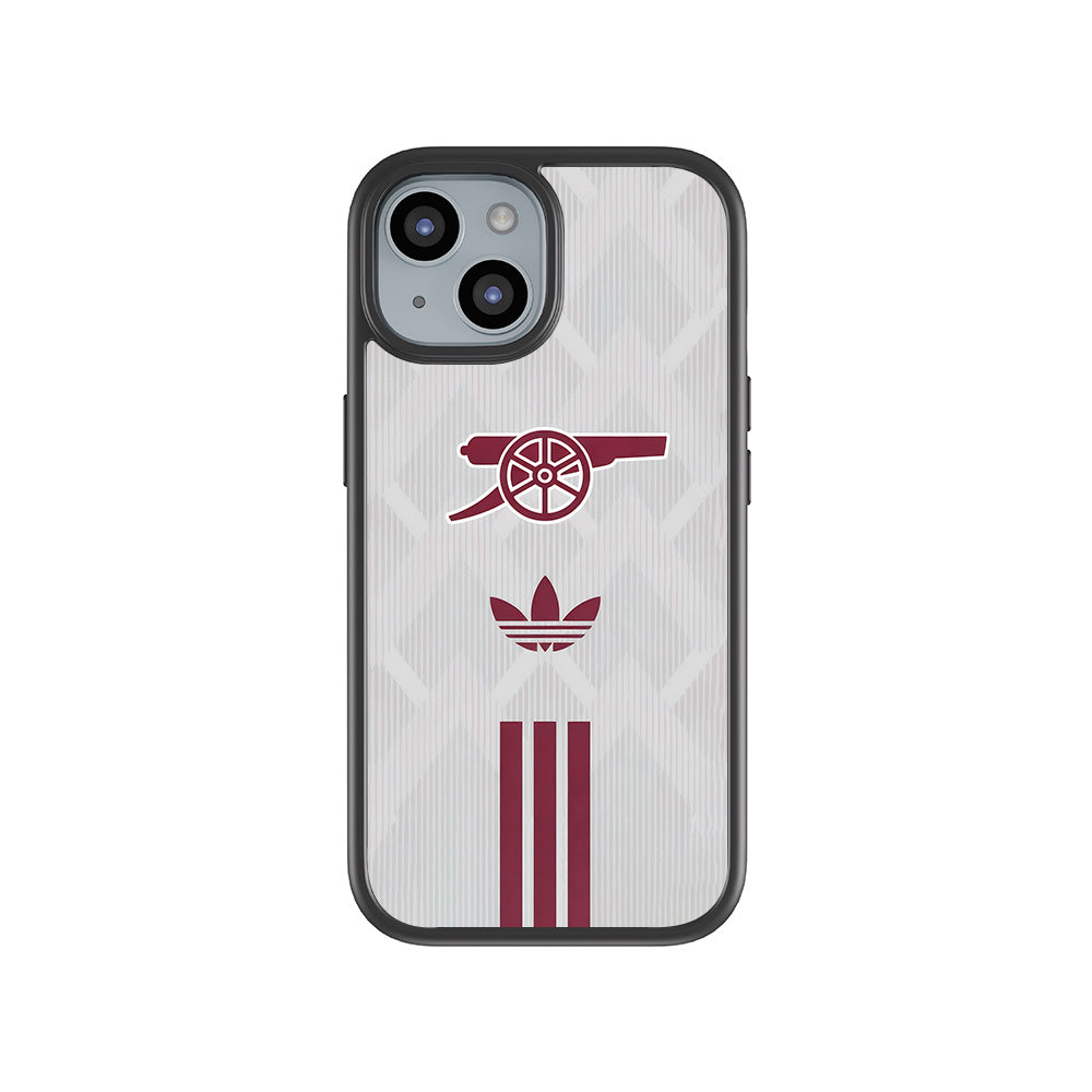 Arsenal x Adidas 3D Skin with Shockguard Armour Magsafe Case for Apple iPhone 15