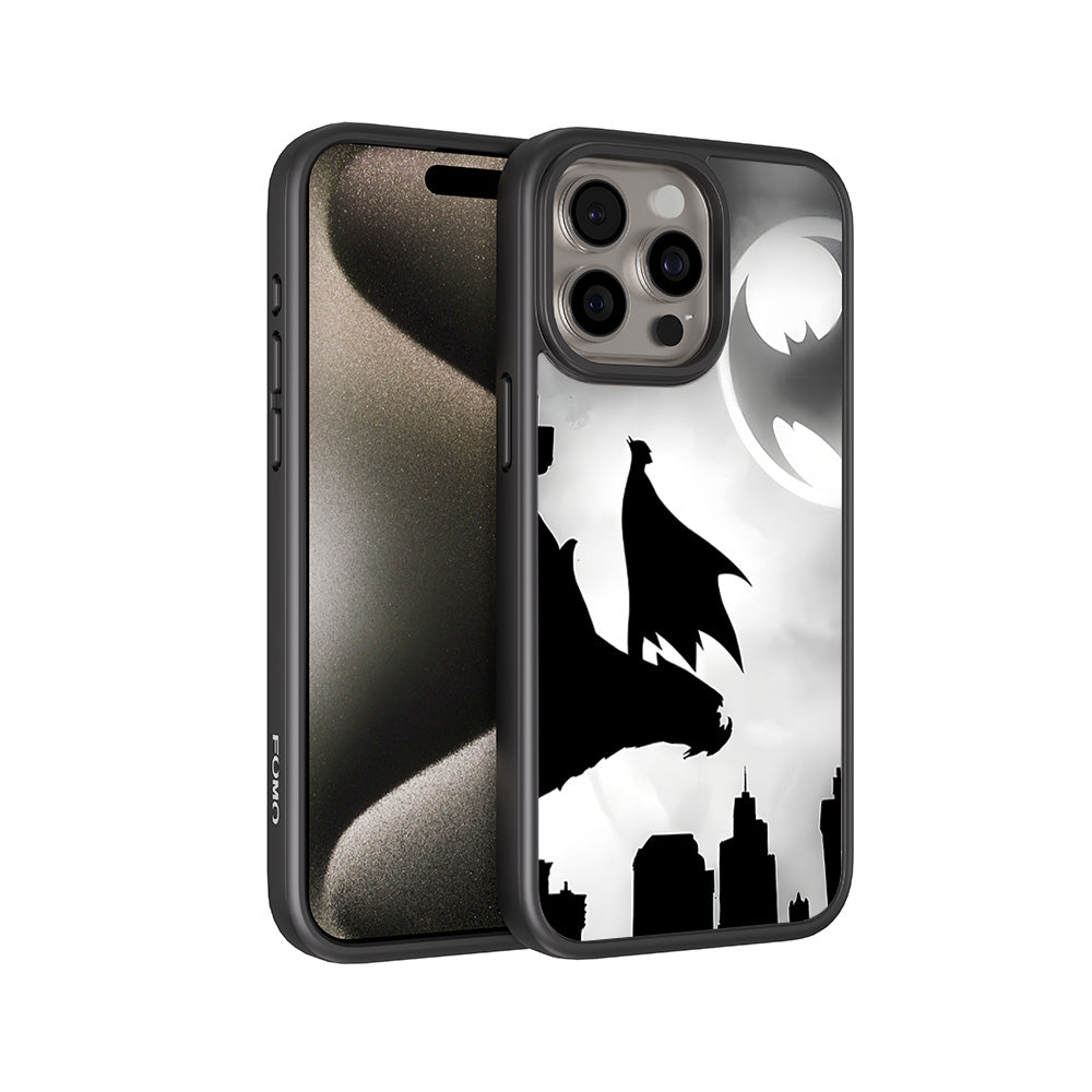 Gotham Hero 3D Skin with Shockguard Armour Magsafe Case for Apple iPhone 15 Pro Max