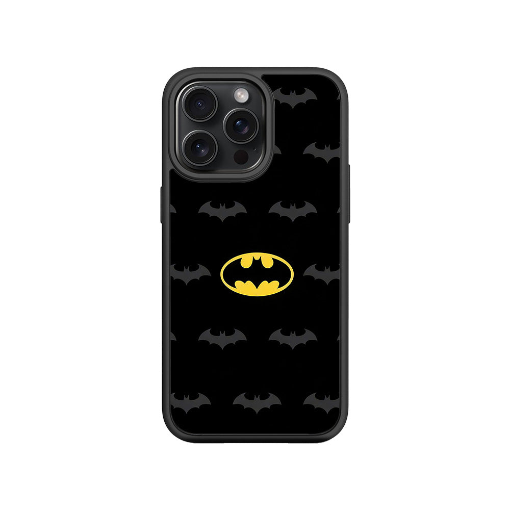 Batman Logo 3D Skin with Shockguard Armour Magsafe Case for Apple iPhone 15 Pro