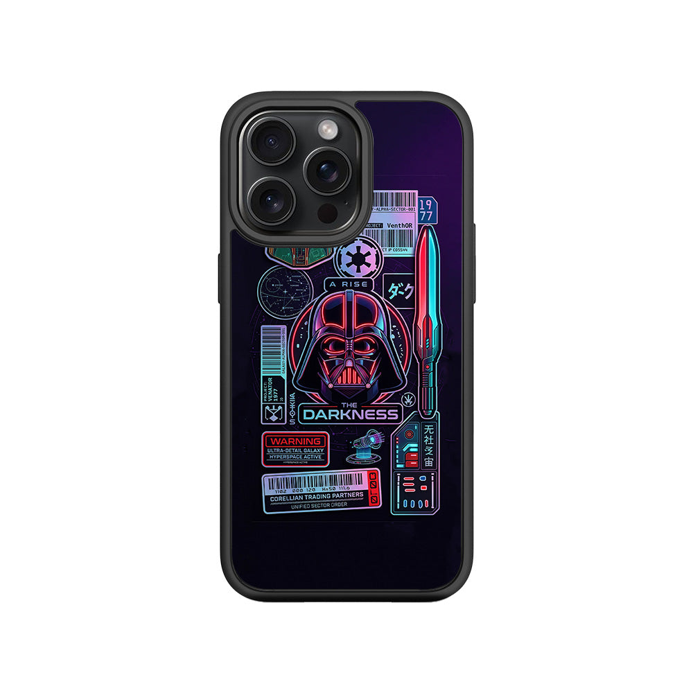 Star Wars Rise of the Darkness 3D Skin with Shockguard Armour Magsafe Case for Apple iPhone 15 Pro