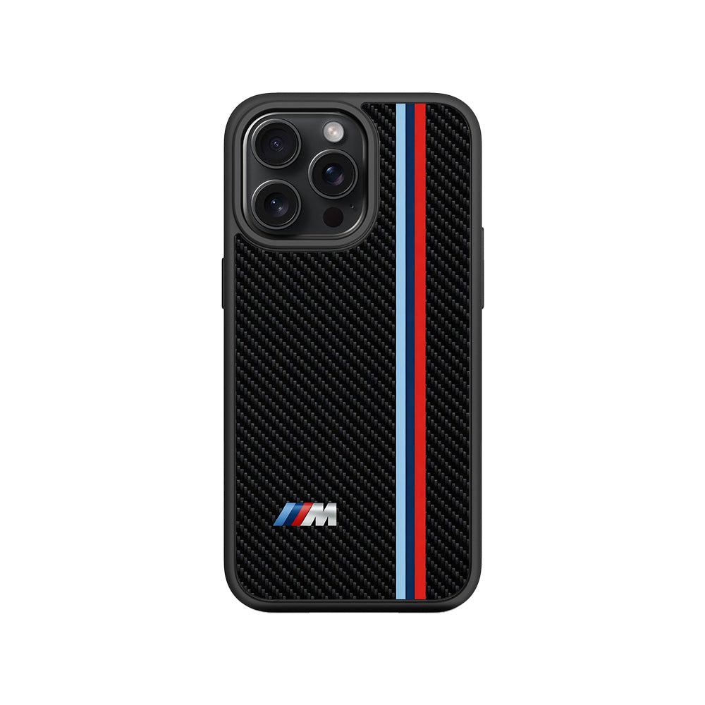 BMW M Series 3D Skin with Shockguard Armour Magsafe Case for Apple iPhone 15 Pro