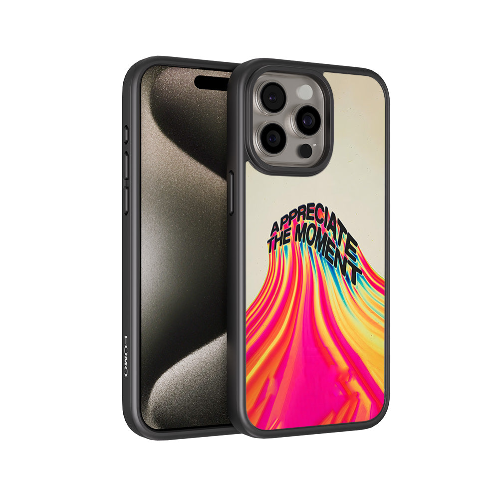 Appreciate the Moment 3D Skin with Shockguard Armour Magsafe Case for Apple iPhone 15 Pro