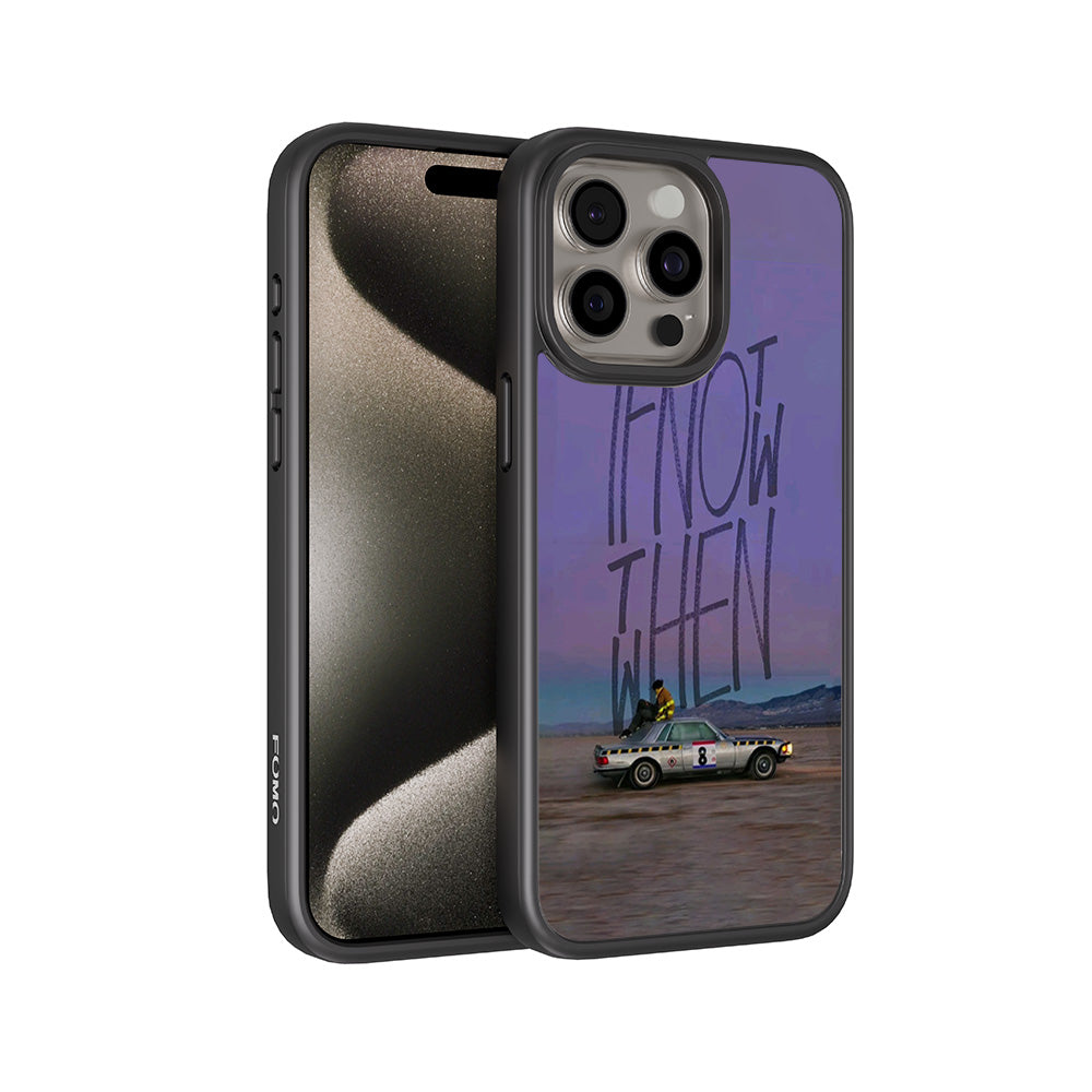 If Not Now 3D Skin with Shockguard Armour Magsafe Case for Apple iPhone 15 Pro Max