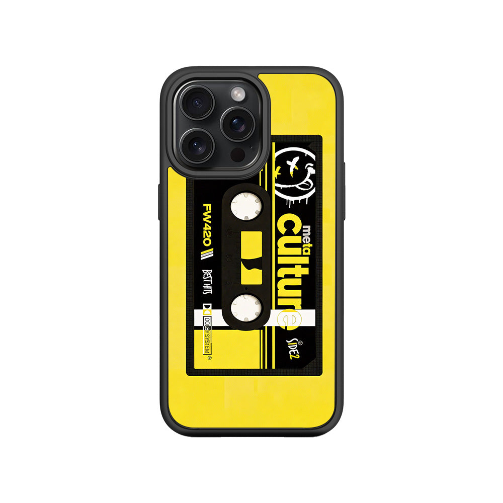 Meta Culture 3D Skin with Shockguard Armour Magsafe Case for Apple iPhone 15 Pro