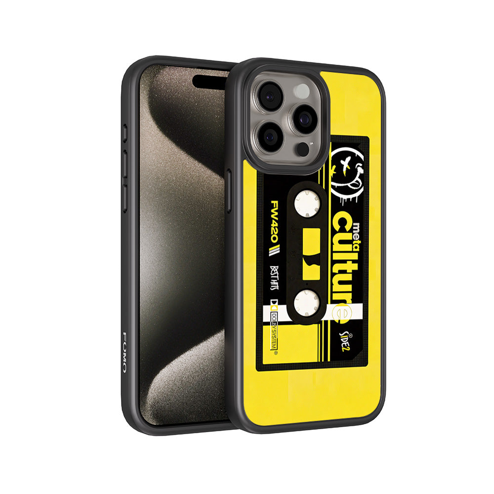 Meta Culture 3D Skin with Shockguard Armour Magsafe Case for Apple iPhone 15 Pro