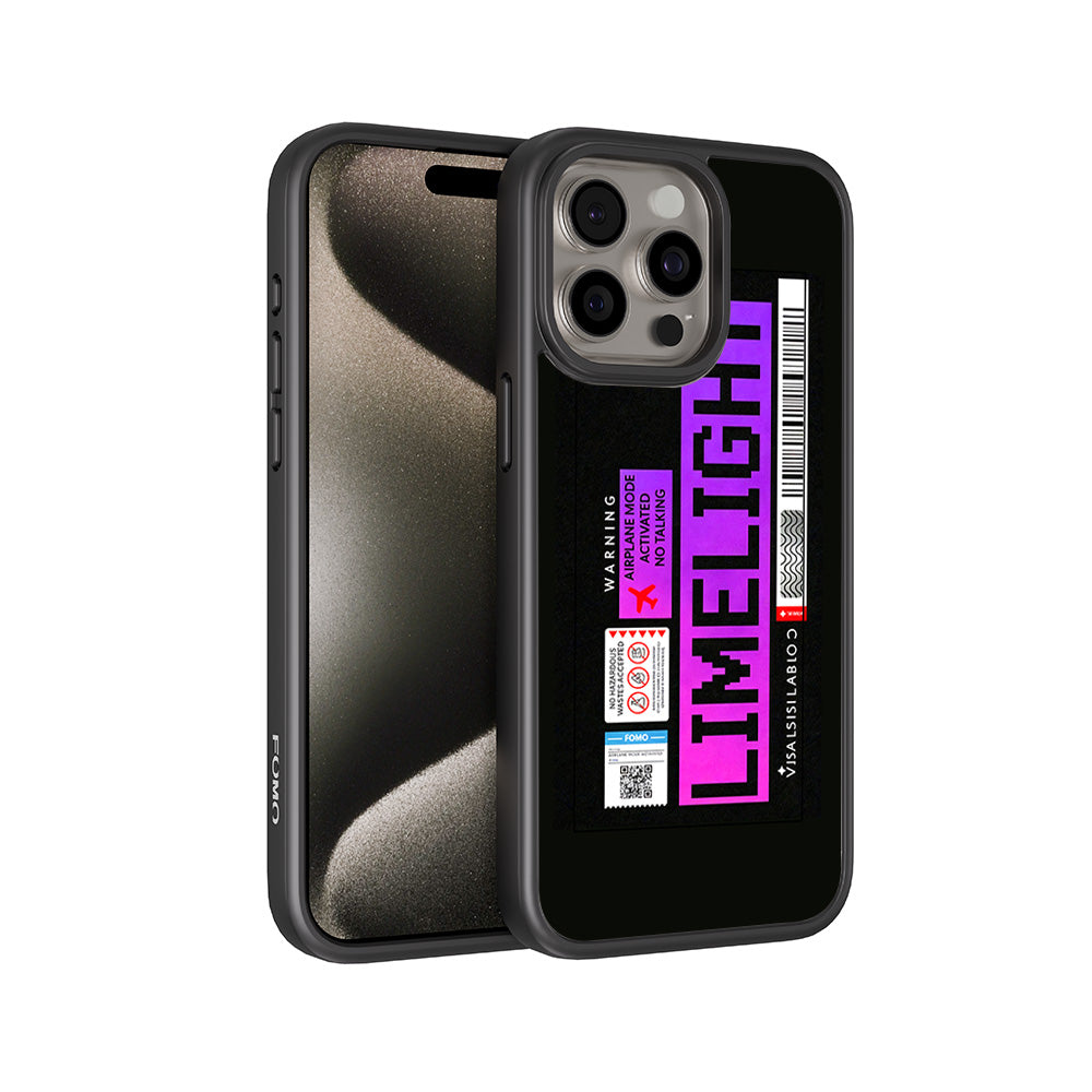 Limelight Mode 3D Skin with Shockguard Armour Magsafe Case for Apple iPhone 15 Pro