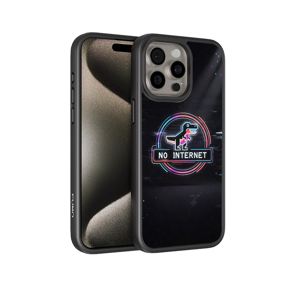Dinosaur Connection 3D Skin with Shockguard Armour Magsafe Case for Apple iPhone 15 Pro