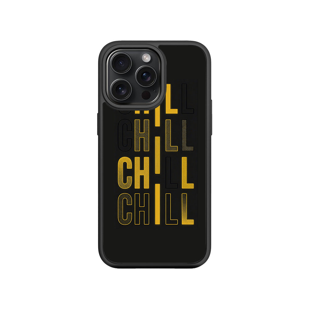 Chill Mode On 3D Skin with Shockguard Armour Magsafe Case for Apple iPhone 15 Pro