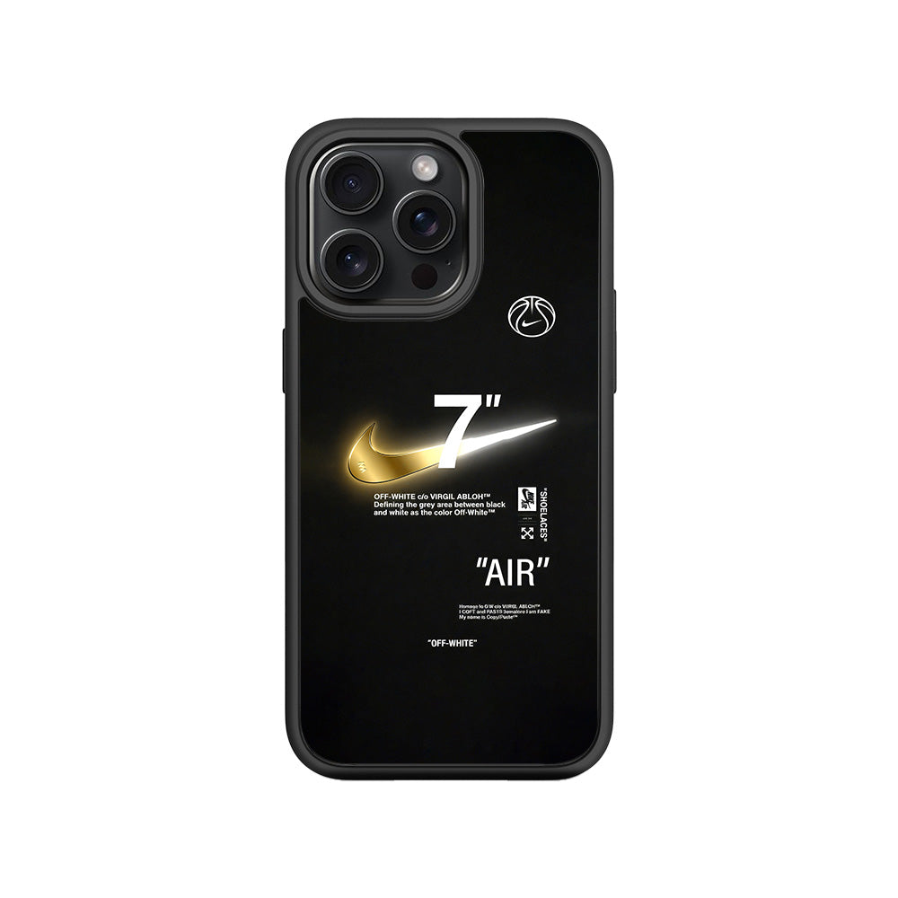 Off-White Sneakerhead 3D Skin with Shockguard Armour Magsafe Case for Apple iPhone 15 Pro Max