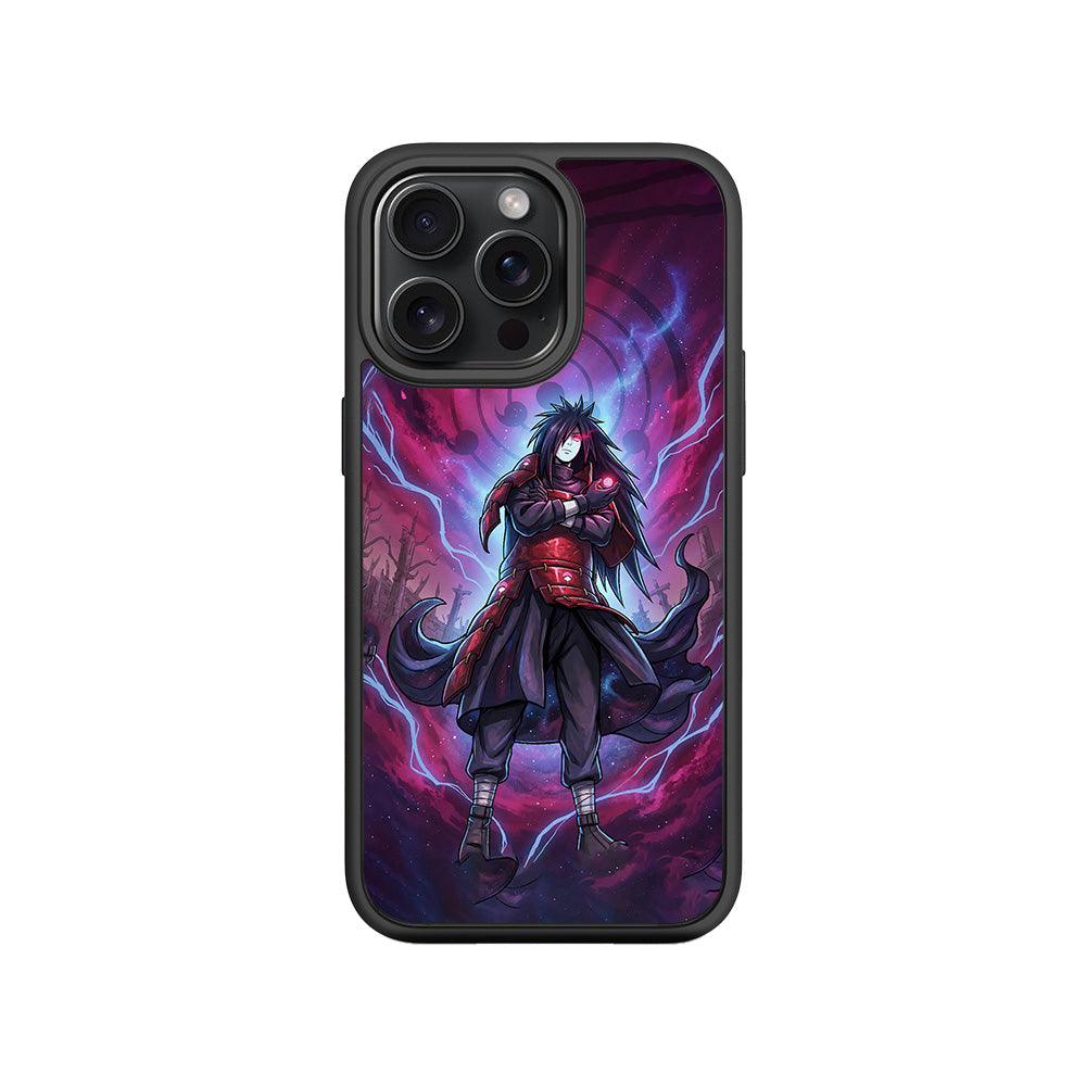 Madara Eternal Shinobi Anime 3D Skin with Shockguard Armour Magsafe Case for Apple iPhone 15 Pro