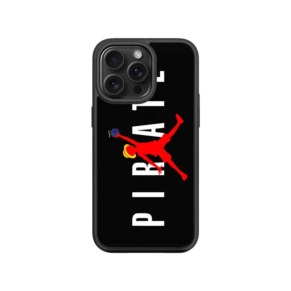 Pirate Luffy 3D Skin with Shockguard Armour Magsafe Case for Apple iPhone 15 Pro