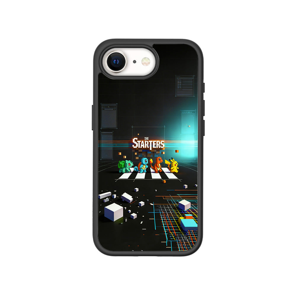 The Pokemon Starters 3D Skin with Shockguard Armour Magsafe Case for Apple iPhone 16E
