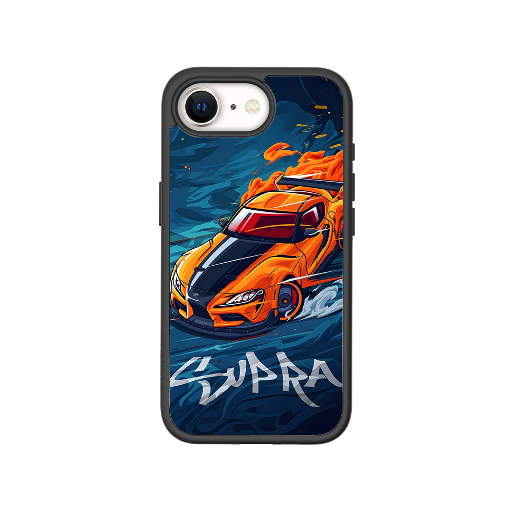 Blazing Supra 3D Skin with Shockguard Armour Magsafe Case for Apple iPhone 16E
