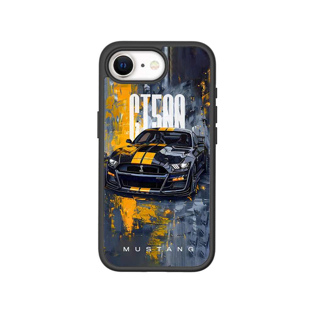 Ford Mustang GT500 3D Skin with Shockguard Armour Magsafe Case for Apple iPhone 16E