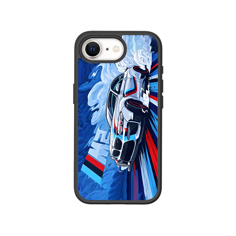 BMW M2 3D Skin with Shockguard Armour Magsafe Case for Apple iPhone 16E