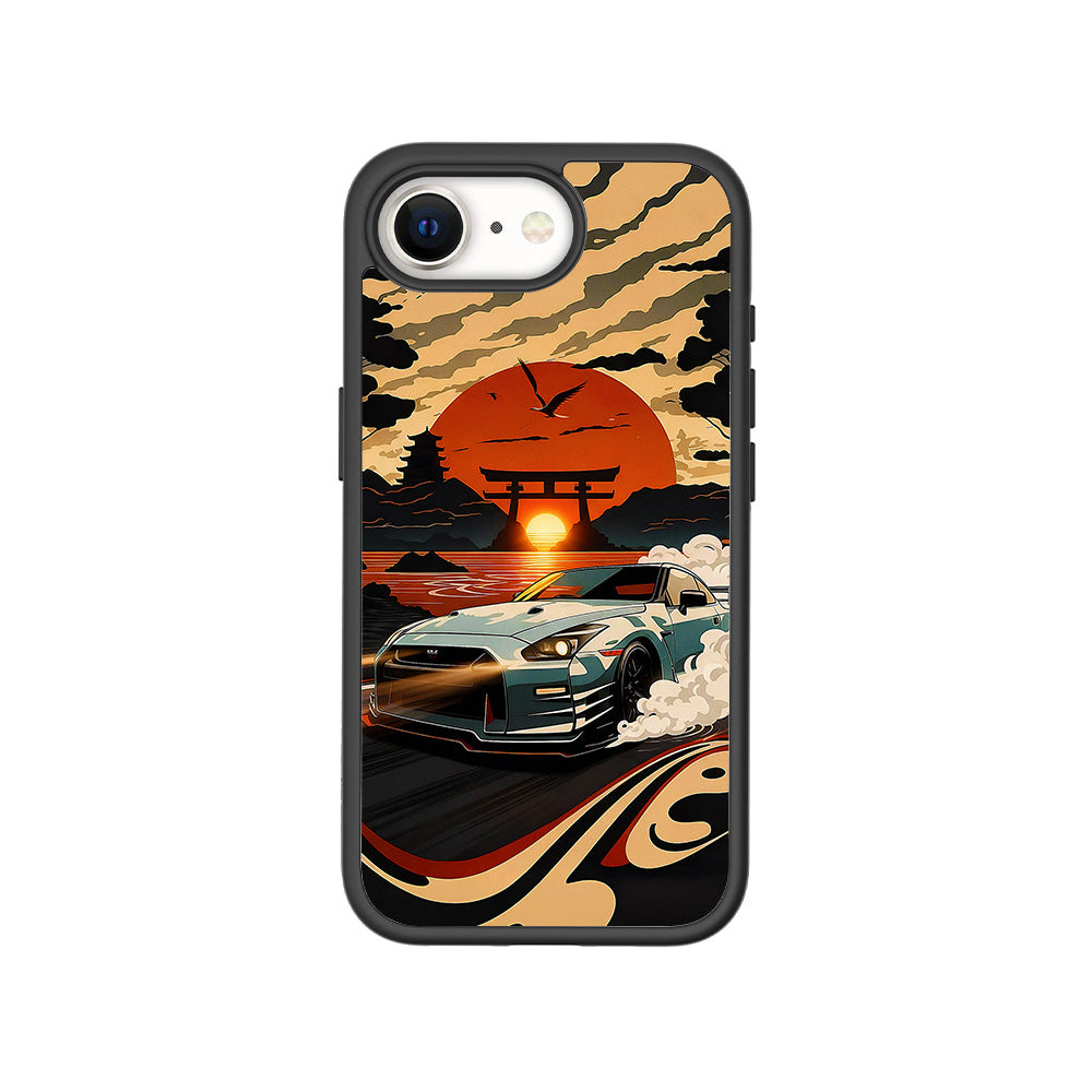 JDM Nissan GTR 3D Skin with Shockguard Armour Magsafe Case for Apple iPhone 16E