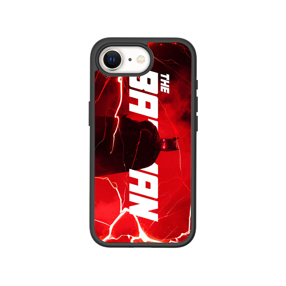 Red Rage Batman Comics 3D Skin with Shockguard Armour Magsafe Case for Apple iPhone 16E