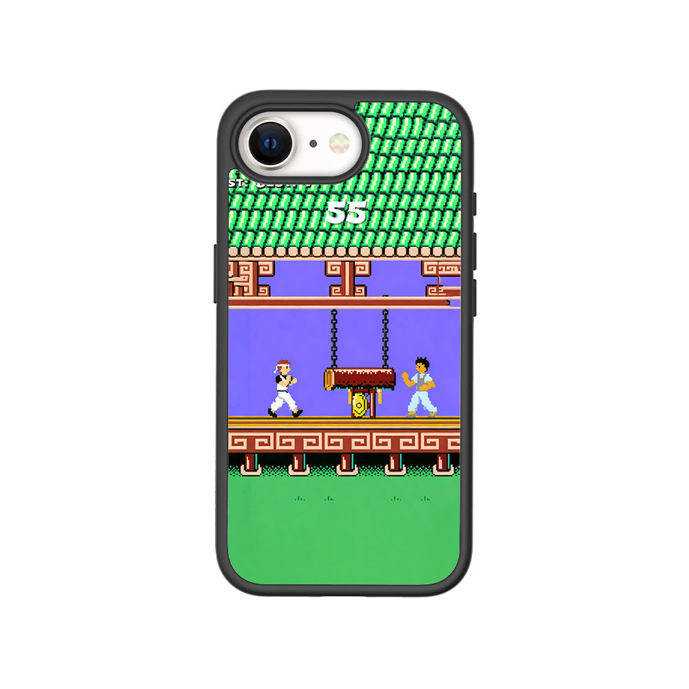 Kung Fu Clash 3D Skin with Shockguard Armour Magsafe Case for Apple iPhone 16E