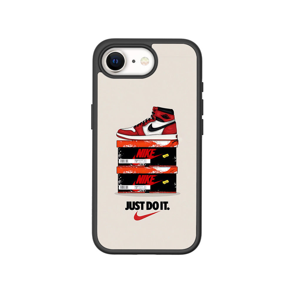 Nike Air Jordan 3D Skin with Shockguard Armour Magsafe Case for Apple iPhone 16E