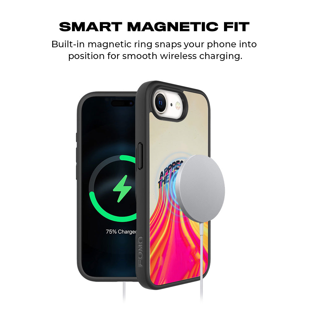 Appreciate the Moment 3D Skin with Shockguard Armour Magsafe Case for Apple iPhone 16E