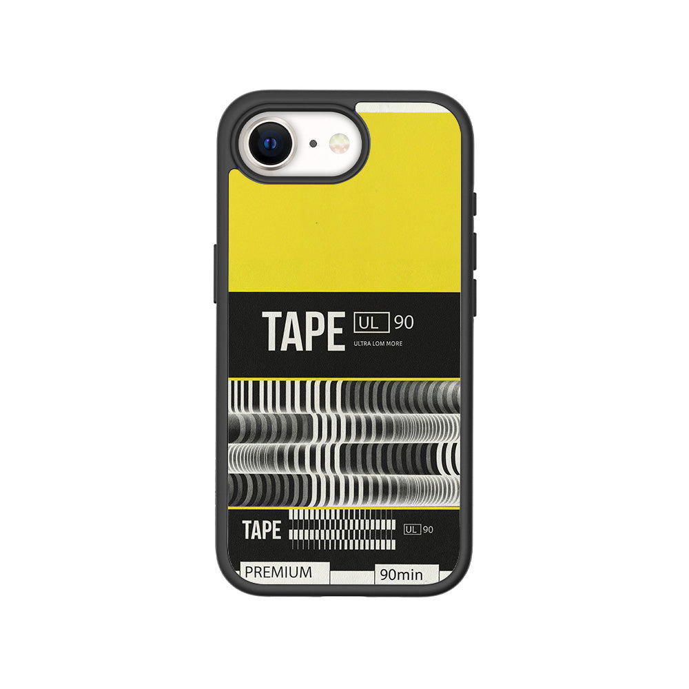 Vintage Tape Ultra 3D Skin with Shockguard Armour Magsafe Case for Apple iPhone 16E