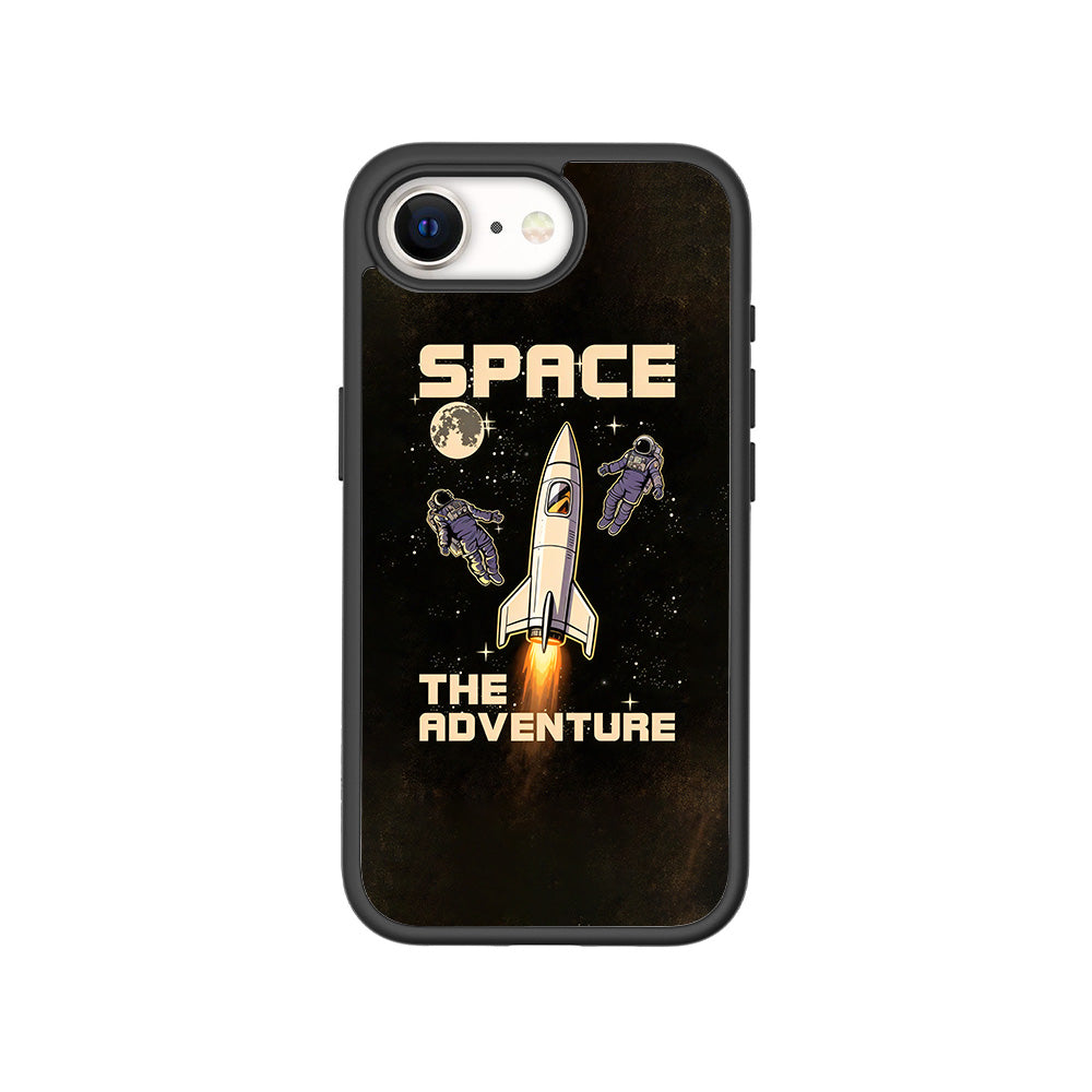 Space Adventure 3D Skin with Shockguard Armour Magsafe Case for Apple iPhone 16E