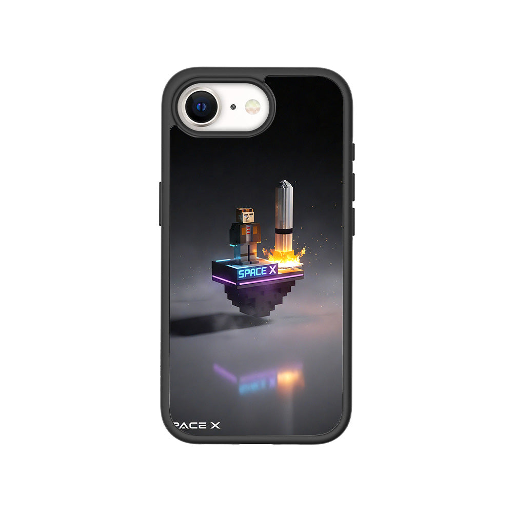 SpaceX Adventure 3D Skin with Shockguard Armour Magsafe Case for Apple iPhone 16E