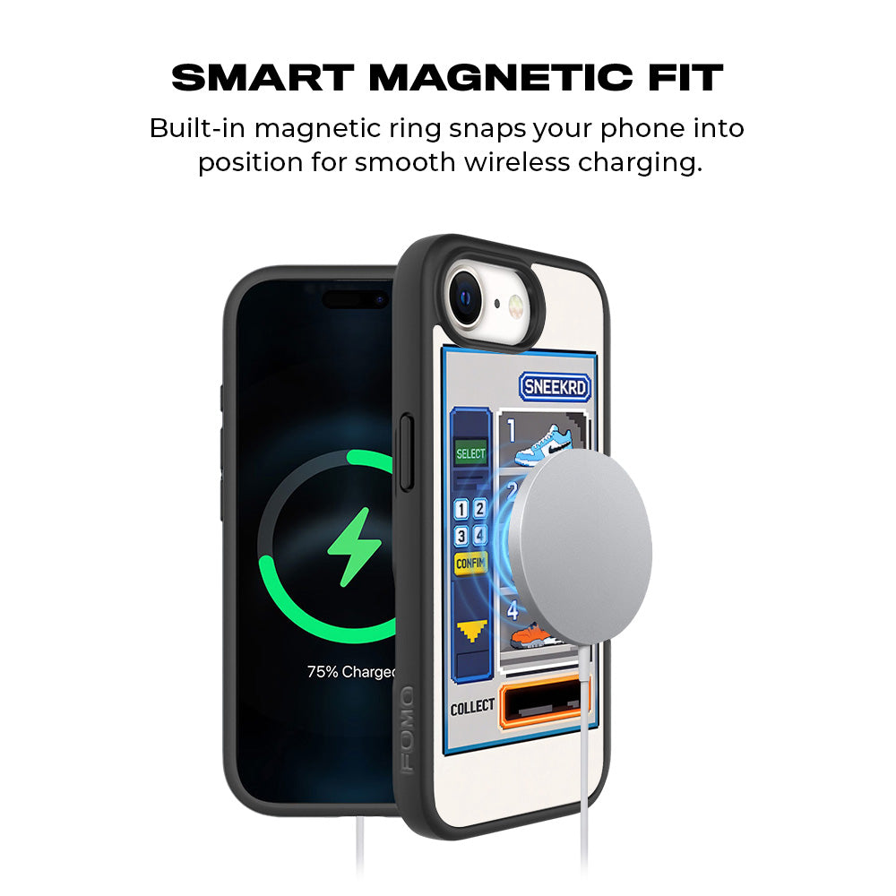 Sneaker Collecting Game 3D Skin with Shockguard Armour Magsafe Case for Apple iPhone 16E