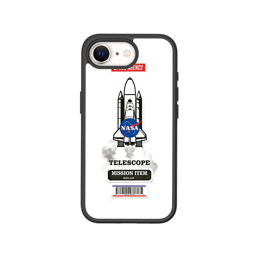 Space Mission NASA 3D Skin with Shockguard Armour Magsafe Case for Apple iPhone 16E