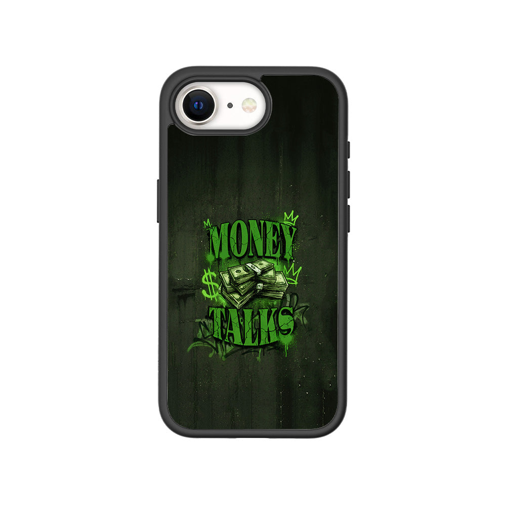 Money Talks 3D Skin with Shockguard Armour Magsafe Case for Apple iPhone 16E