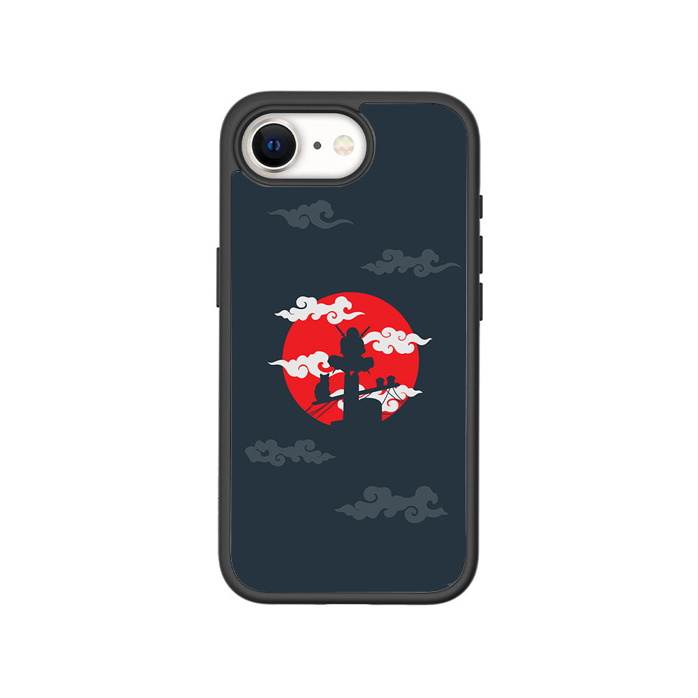 Itachi Uchiha Anime 3D Skin with Shockguard Armour Magsafe Case for Apple iPhone 16E