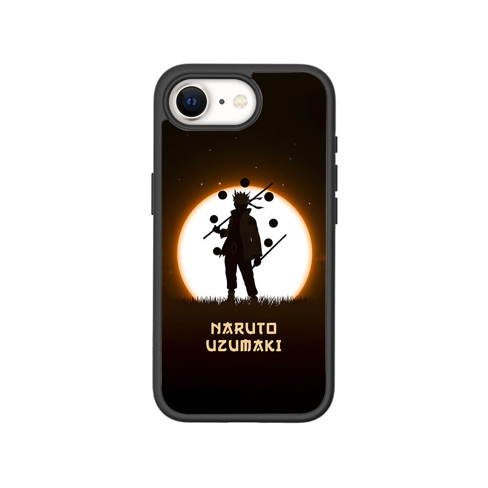 Uzumaki Naruto Anime 3D Skin with Shockguard Armour Magsafe Case for Apple iPhone 16E