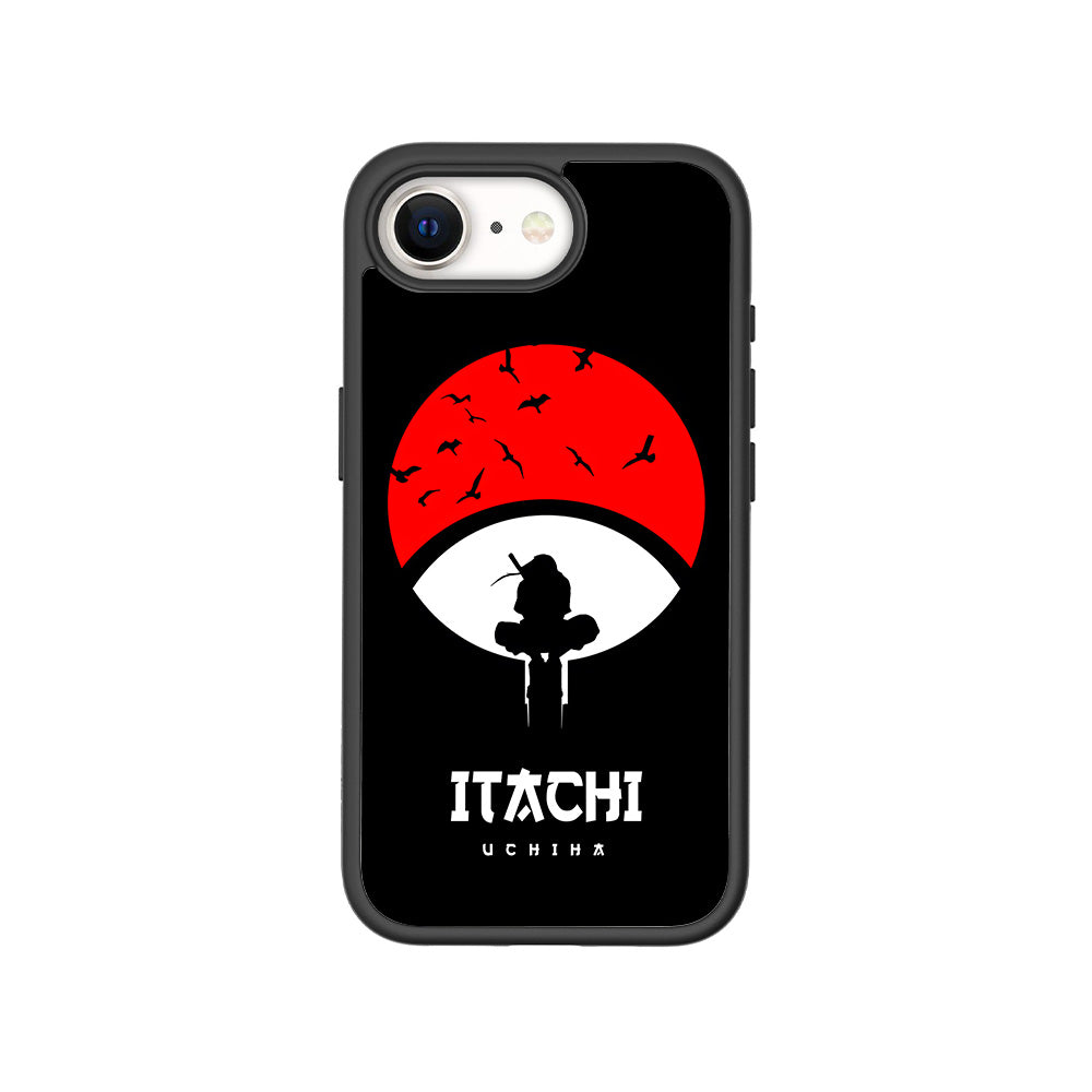 Itachi Uchiha The Clan Killer 3D Skin with Shockguard Armour Magsafe Case for Apple iPhone 16E