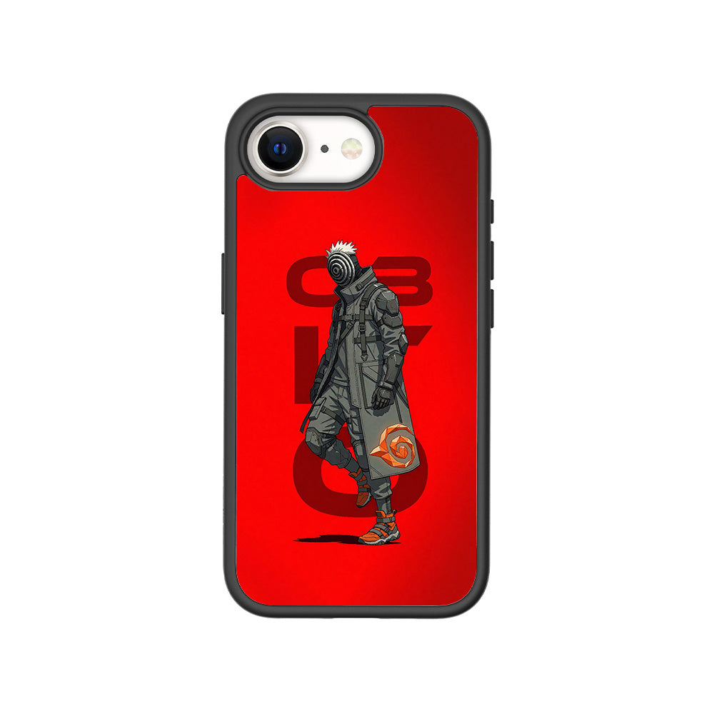 Obito Rebirth 3D Skin with Shockguard Armour Magsafe Case for Apple iPhone 16E