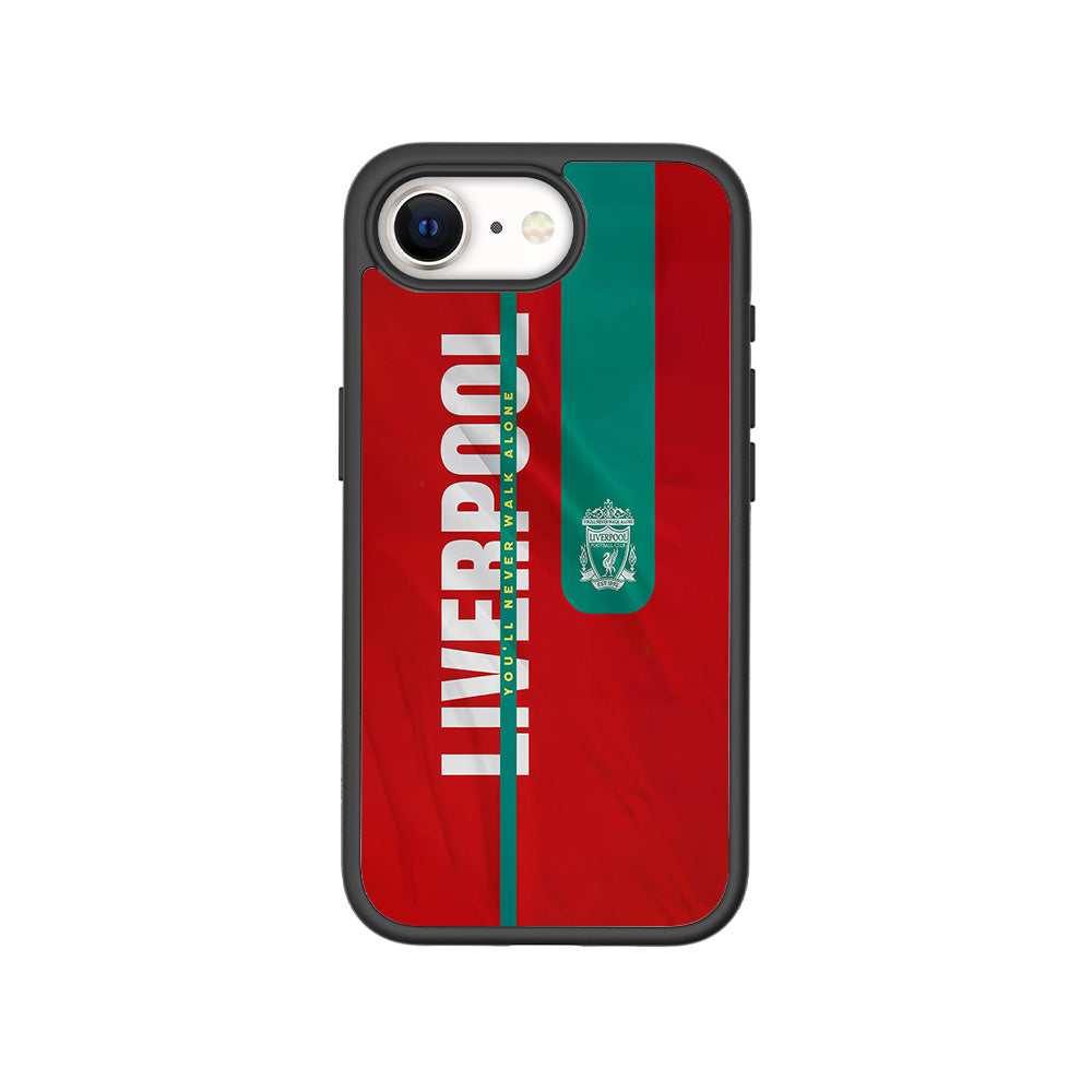 Liverpool You Will Never Walk Alone Sports 3D Skin with Shockguard Armour Magsafe Case for Apple iPhone 16E