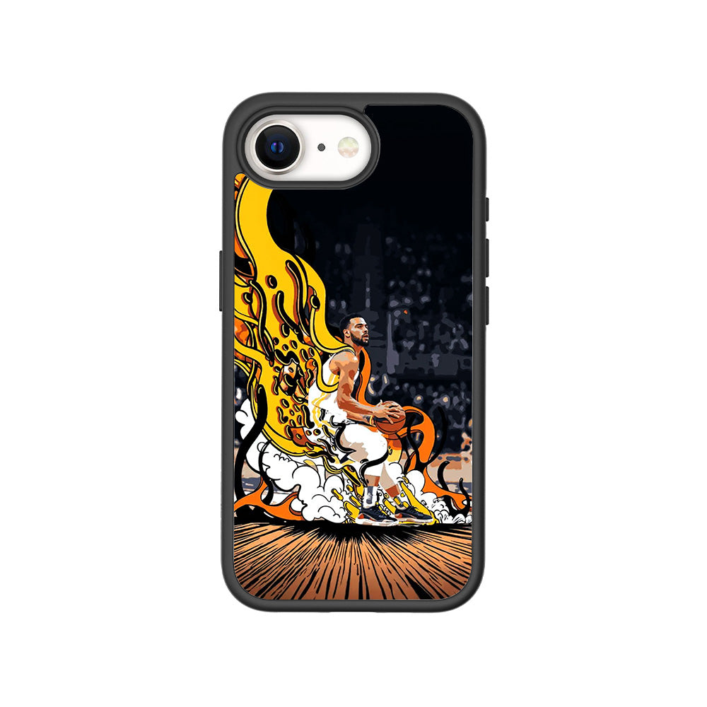 Crimson Victory Ronaldo 3D Skin with Shockguard Armour Magsafe Case for Apple iPhone 16E
