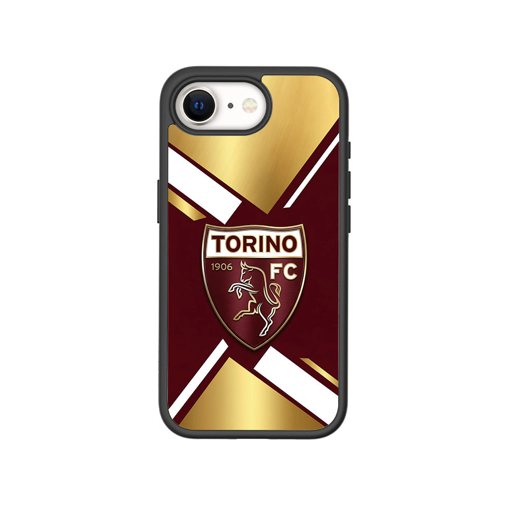 TORINO FC 1906 Sports 3D Skin with Shockguard Armour Magsafe Case for Apple iPhone 16E