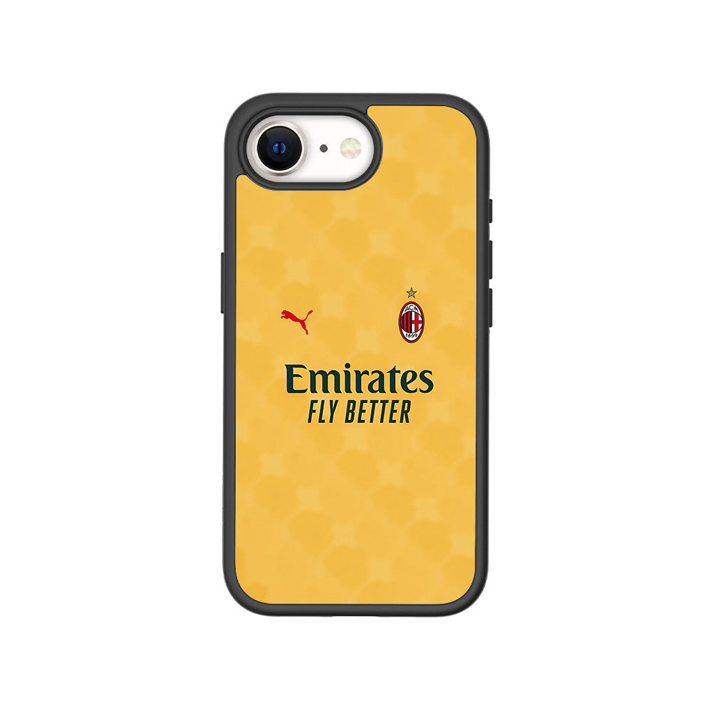 Emirates Yellow 3D Skin with Shockguard Armour Magsafe Case for Apple iPhone 16E