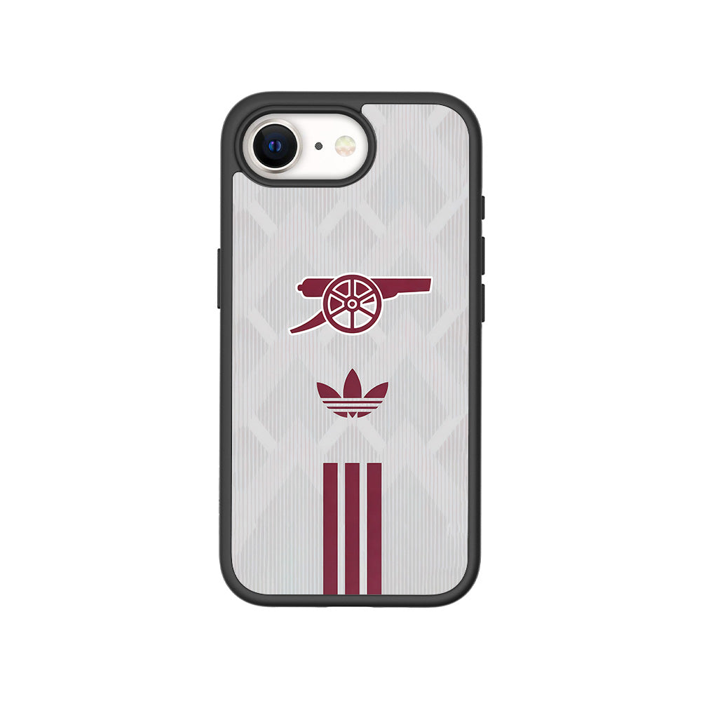Arsenal x Adidas 3D Skin with Shockguard Armour Magsafe Case for Apple iPhone 16E