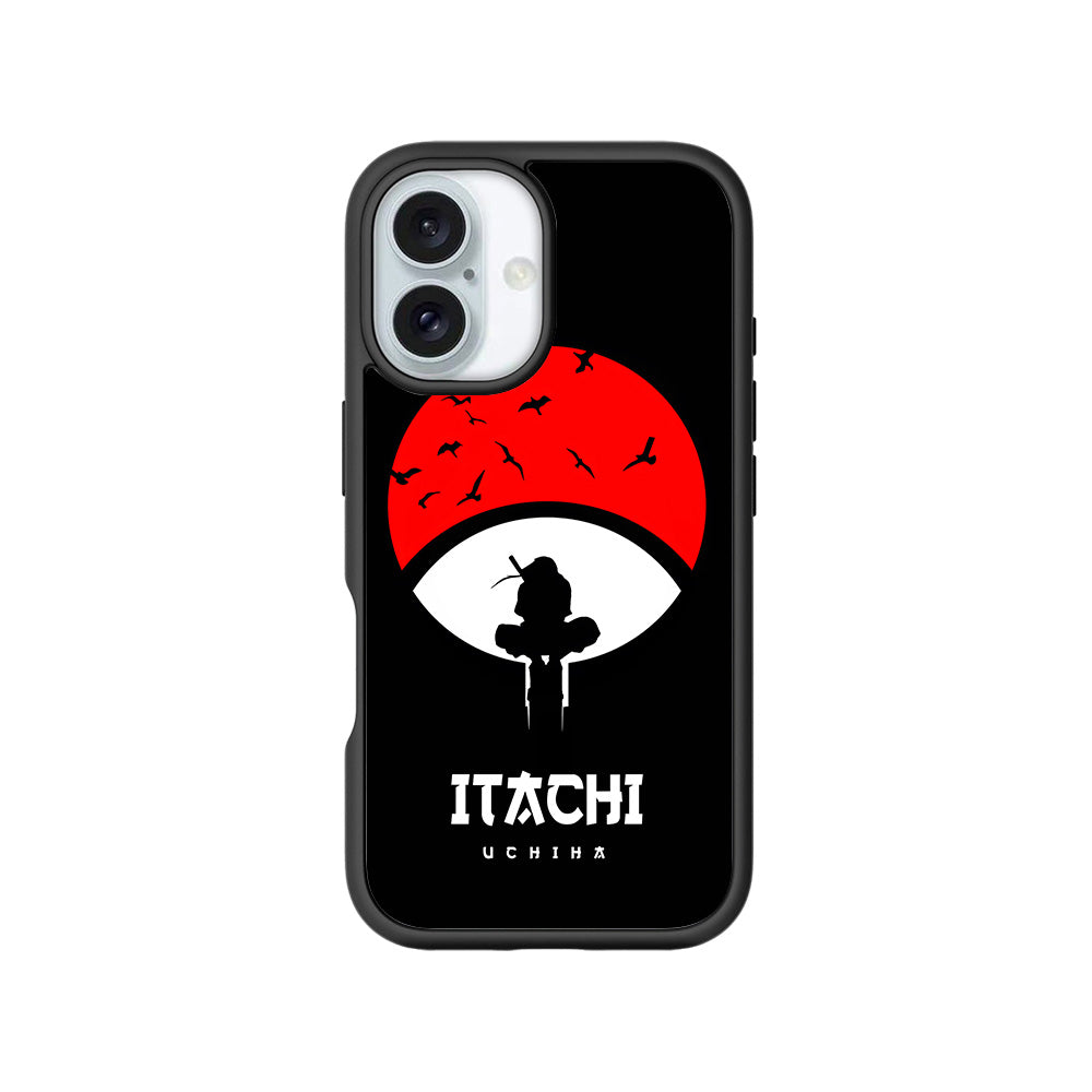 Itachi Uchiha The Clan Killer 3D Skin with Shockguard Armour Magsafe Case for Apple iPhone 16