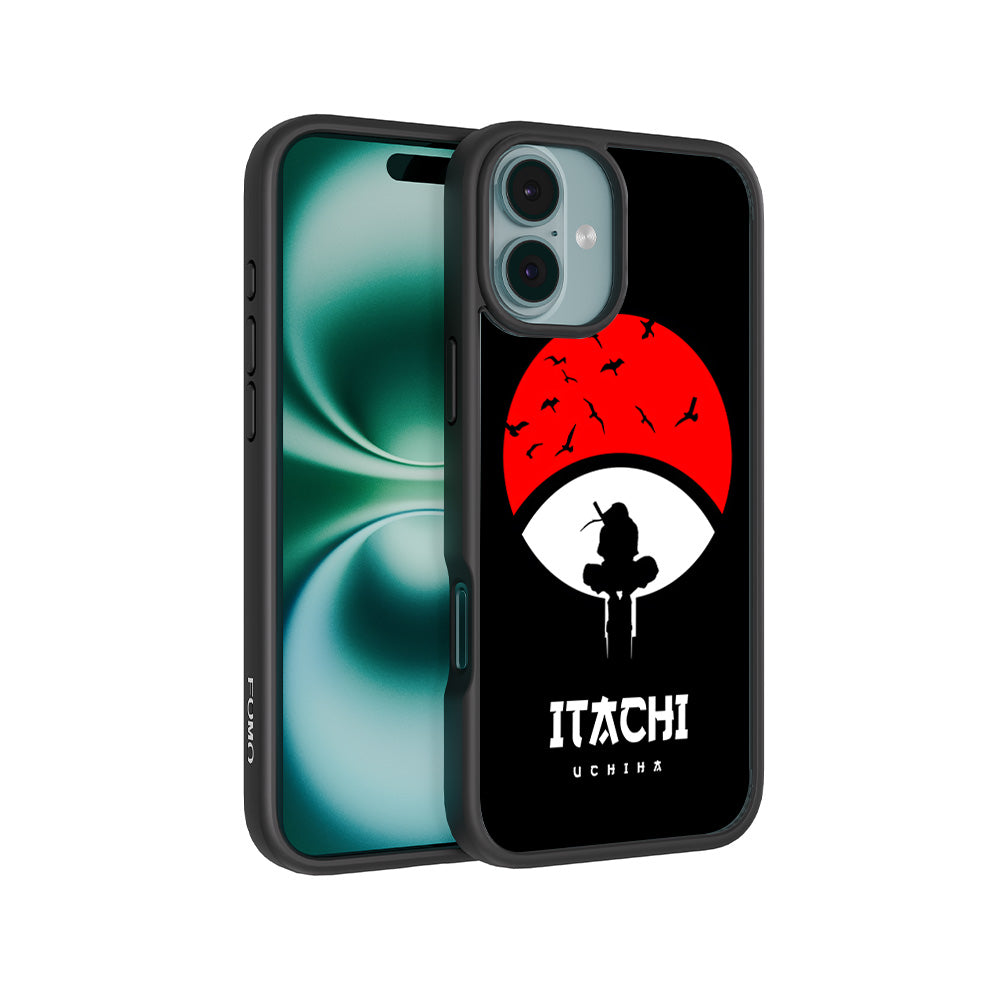 Itachi Uchiha The Clan Killer 3D Skin with Shockguard Armour Magsafe Case for Apple iPhone 16
