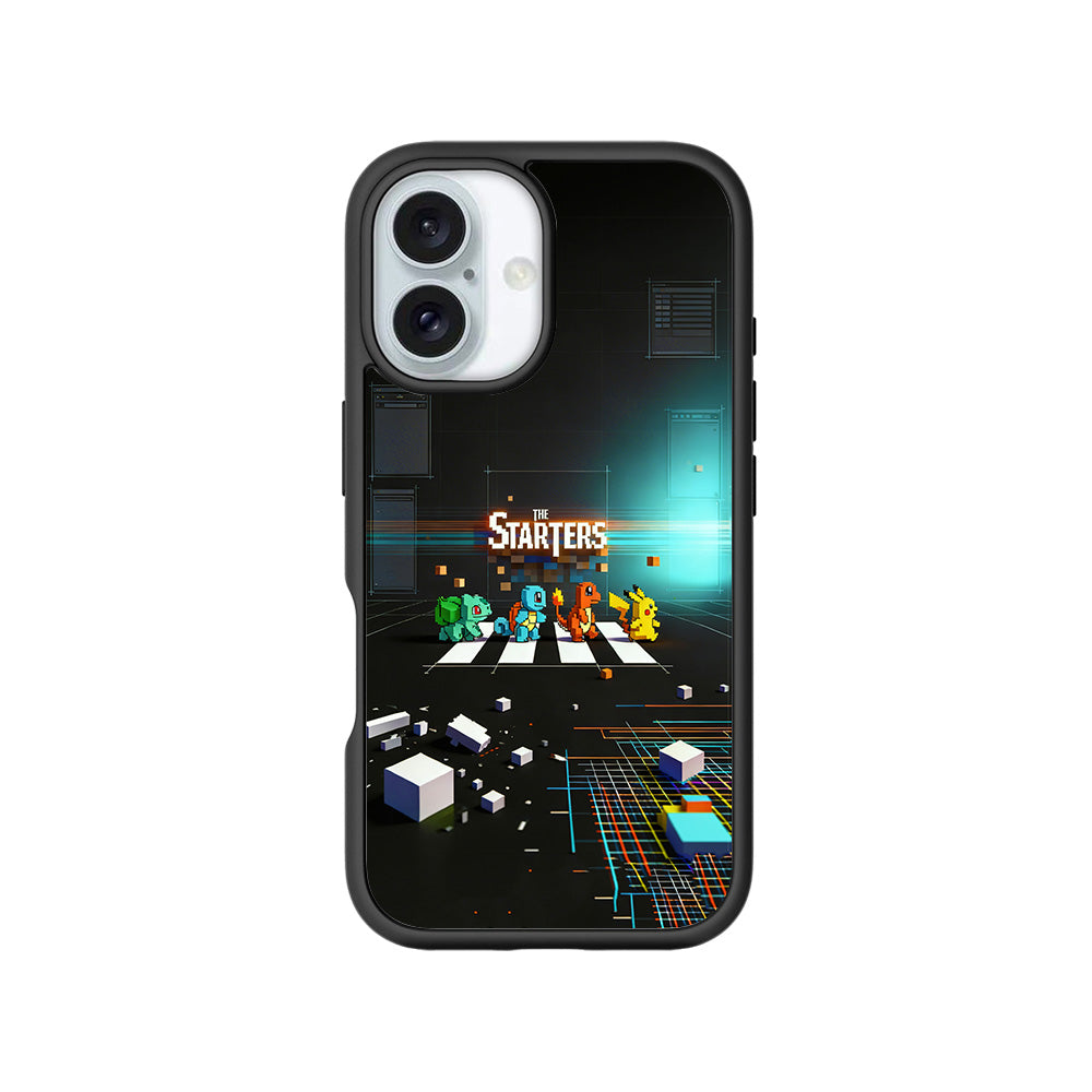 The Pokemon Starters 3D Skin with Shockguard Armour Magsafe Case for Apple iPhone 16