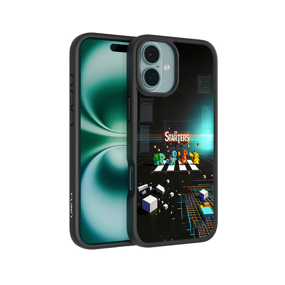 The Pokemon Starters 3D Skin with Shockguard Armour Magsafe Case for Apple iPhone 16