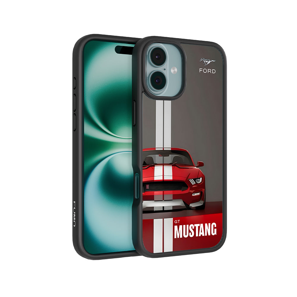 Ford GT Mustang 3D Skin with Shockguard Armour Magsafe Case for Apple iPhone 16