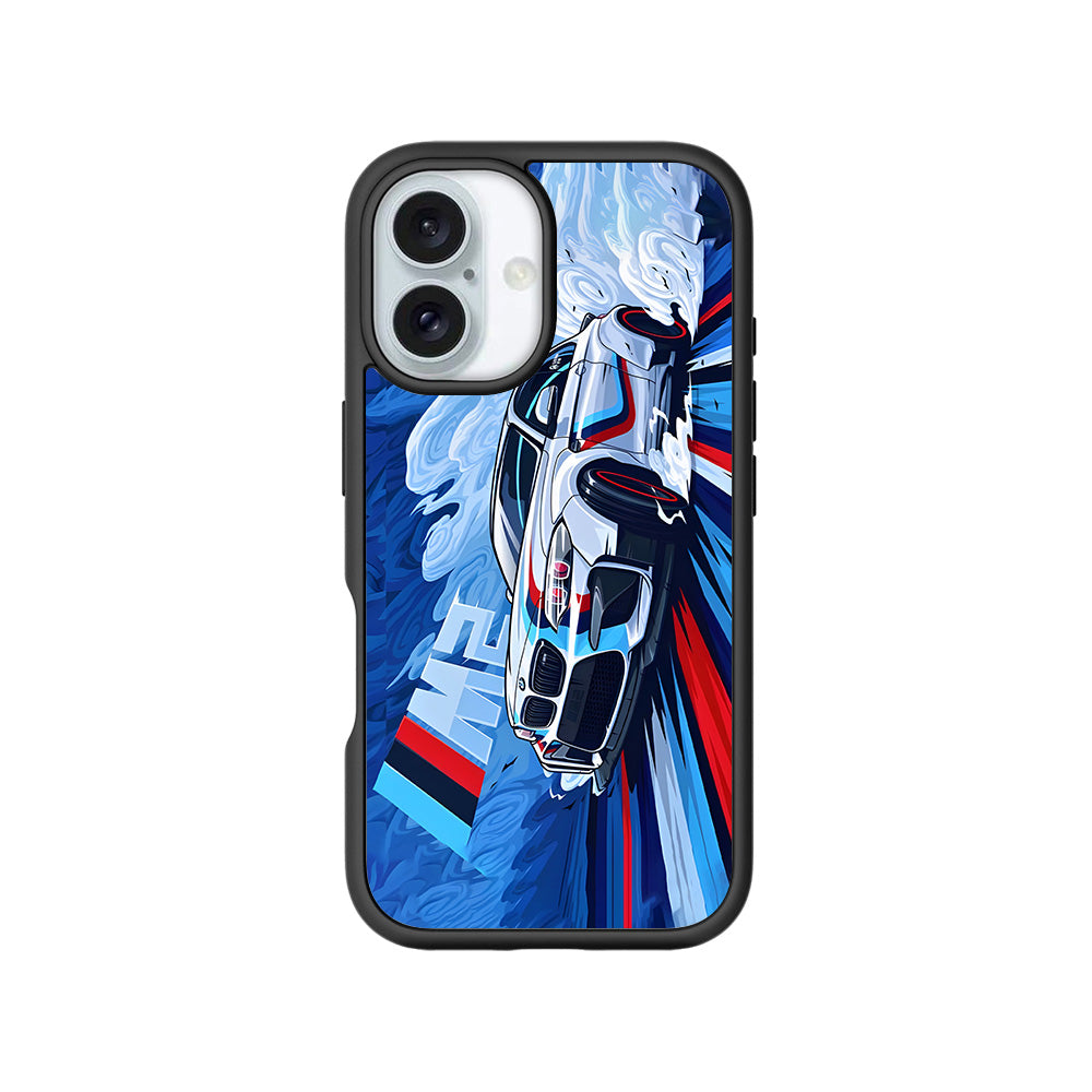 BMW M2 3D Skin with Shockguard Armour Magsafe Case for Apple iPhone 16 Plus