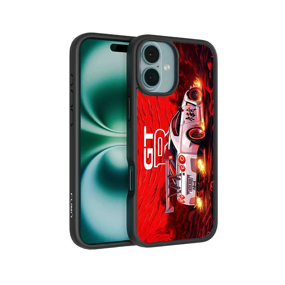 Nissan GTR Racing Edition 3D Skin with Shockguard Armour Magsafe Case for Apple iPhone 16