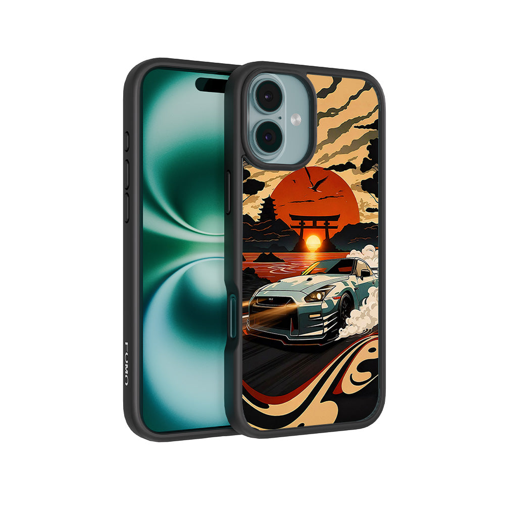 JDM Nissan GTR 3D Skin with Shockguard Armour Magsafe Case for Apple iPhone 16