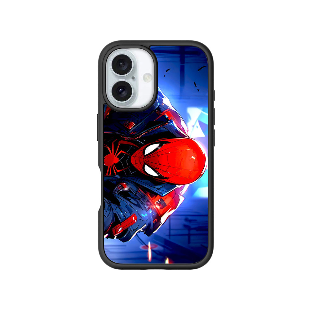 Spider-Man Reloaded 3D Skin with Shockguard Armour Magsafe Case for Apple iPhone 16