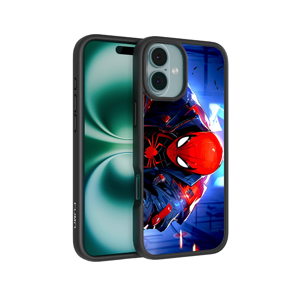 Spider-Man Reloaded 3D Skin with Shockguard Armour Magsafe Case for Apple iPhone 16